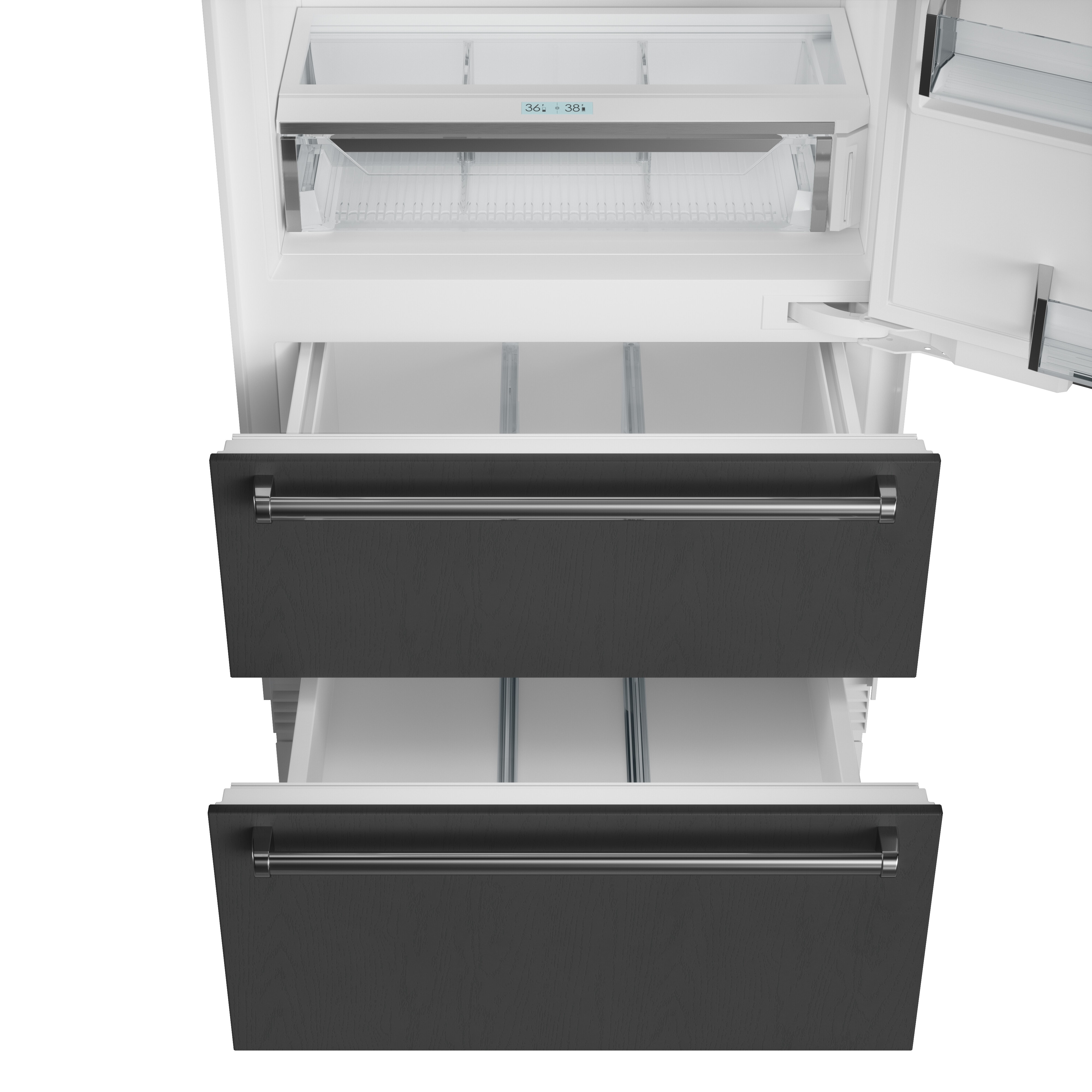 Model: DET3650R/R | Sub-Zero 36" Designer Over-and-Under Refrigerator - Panel Ready