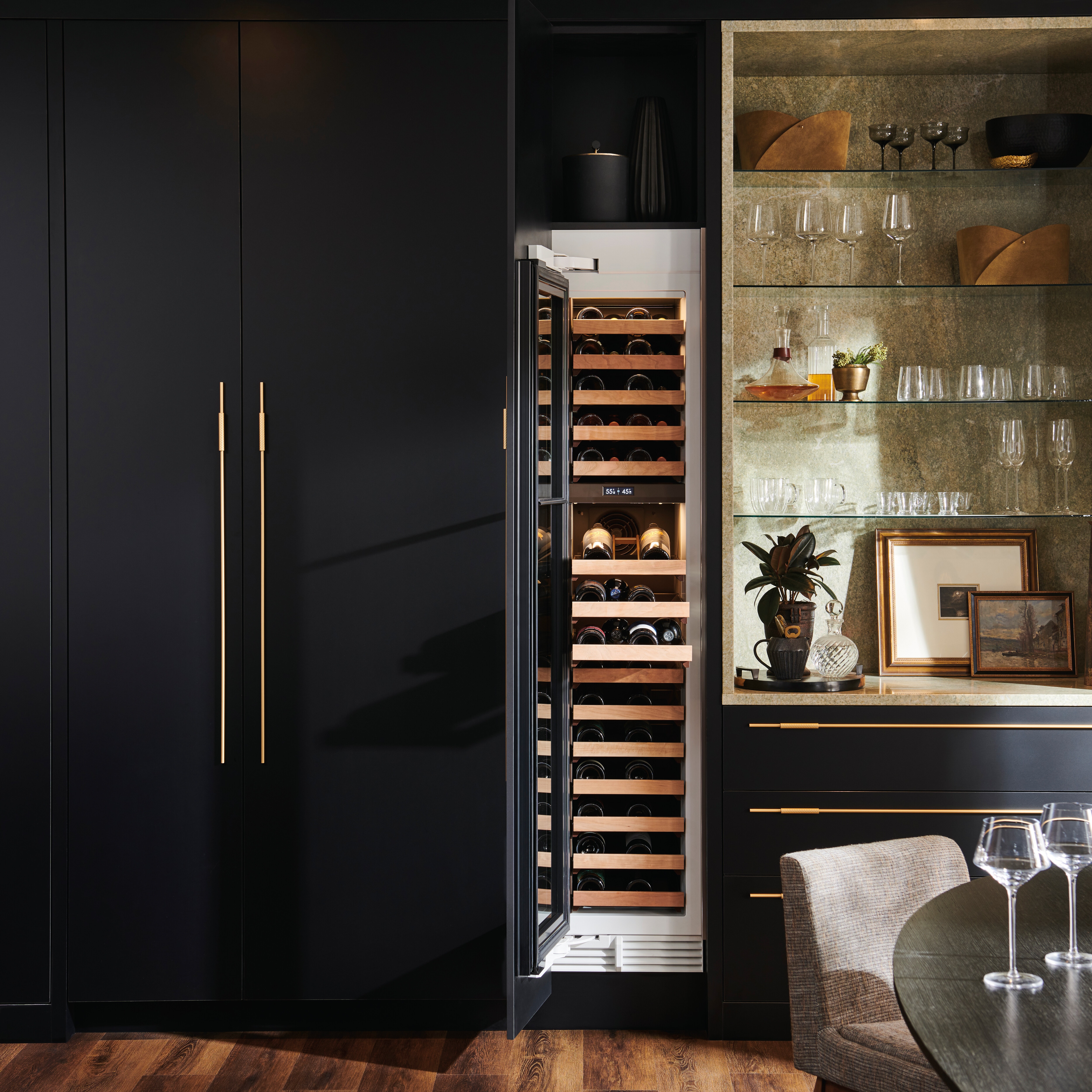 Model: DEC1850WA/L | Sub-Zero 18" Designer Wine Storage - Panel Ready