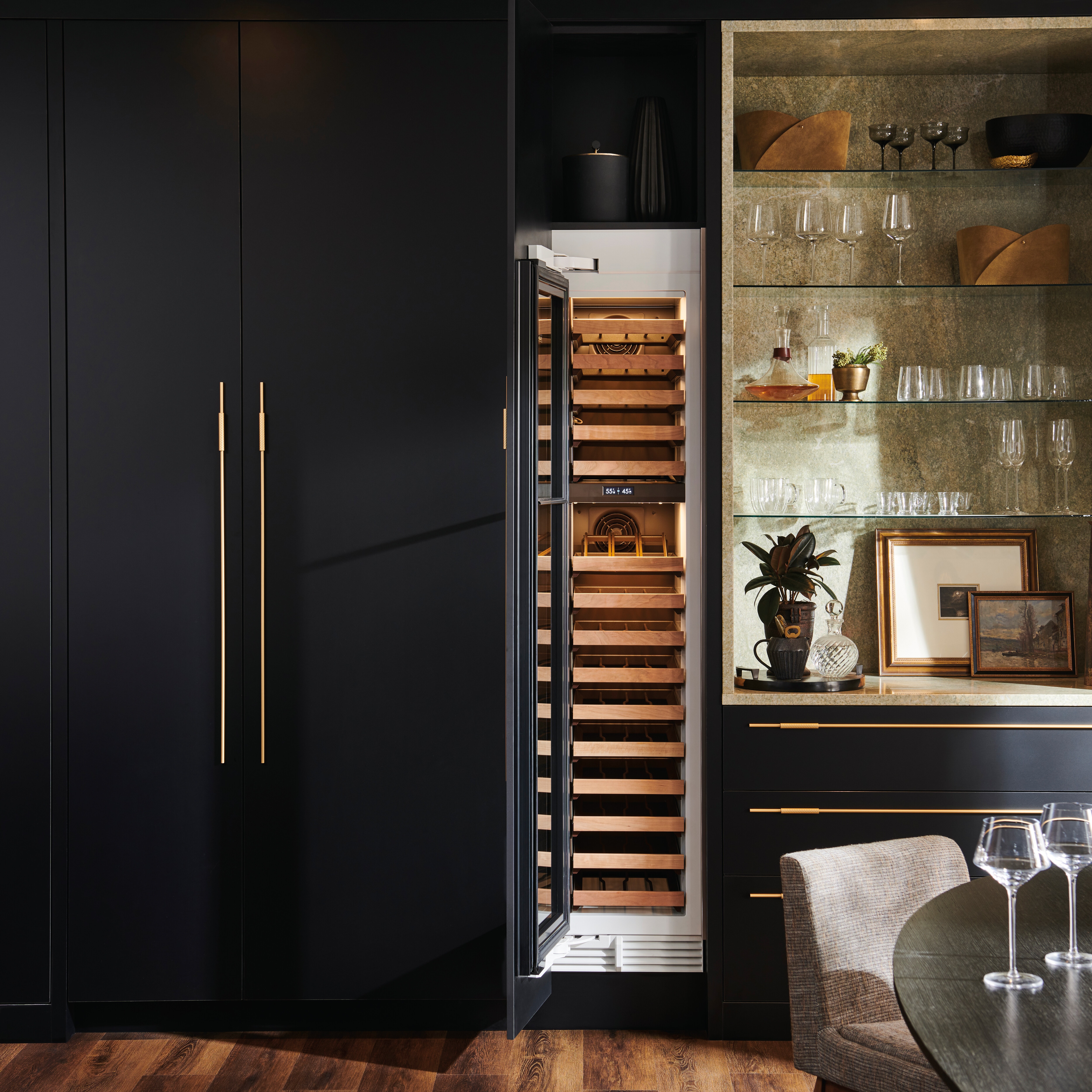 Model: DEC1850WA/R | Sub-Zero 18" Designer Wine Storage - Panel Ready