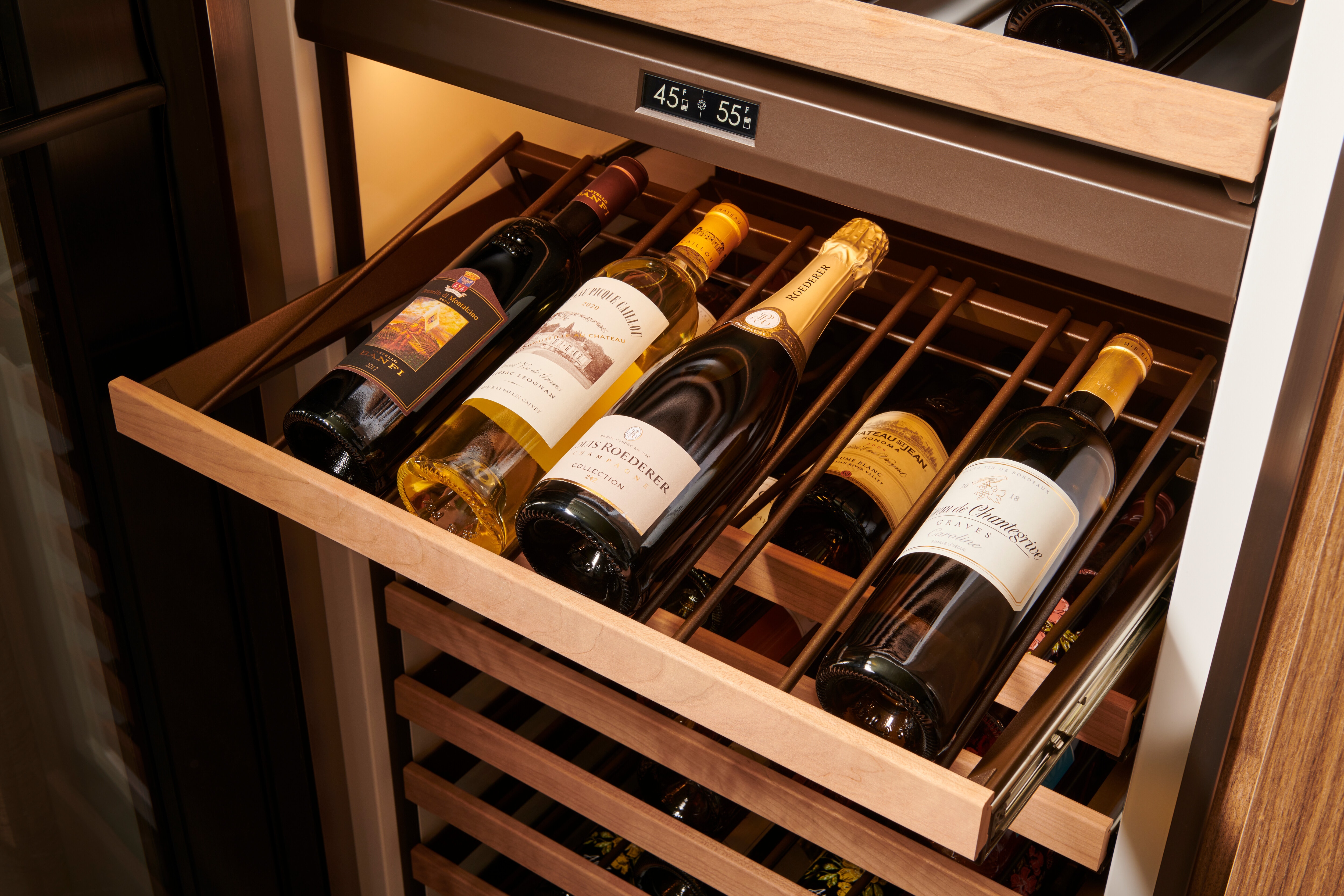 Model: DEC3050W/R | Sub-Zero 30" Designer Wine Storage - Panel Ready
