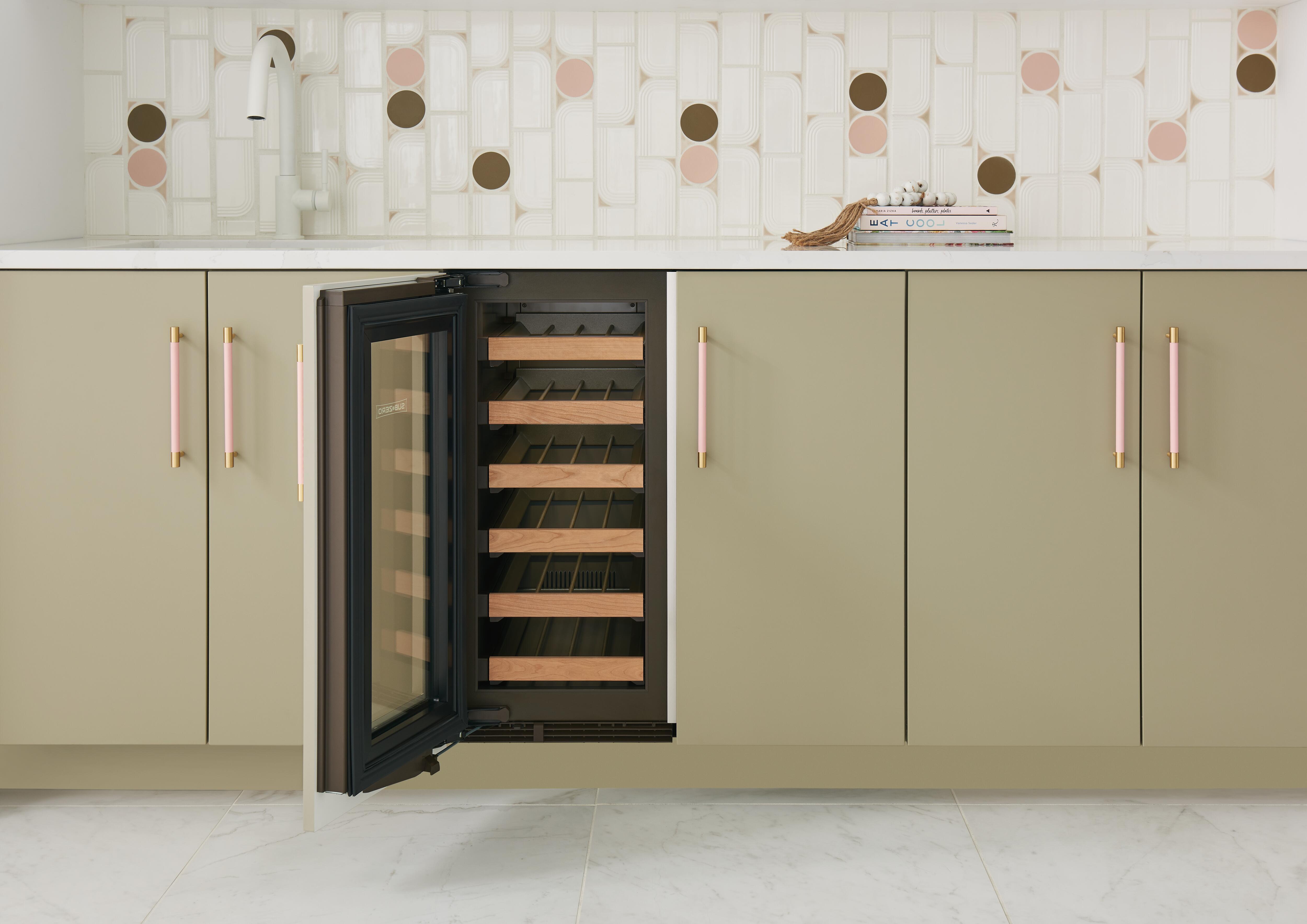 Model: DEU1550WA/R | Sub-Zero 15" Designer Undercounter Wine Storage - Panel Ready - High Altitude - Right Hinge