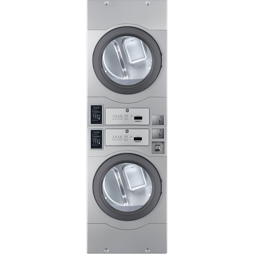 Model: DLHS0817G | Crossover Laundry 7.0 CF Commercial Gas Dryer, Bottom Ctrl (STACKED SETUPS ONLY)