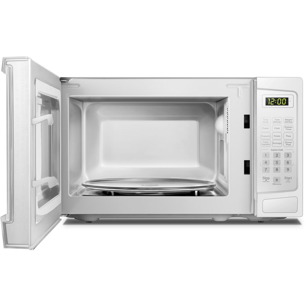 Model: DBMW1120BWW | Danby 1.1 cuft Countertop Microwave, 1000 Watts, 10 Power Levels