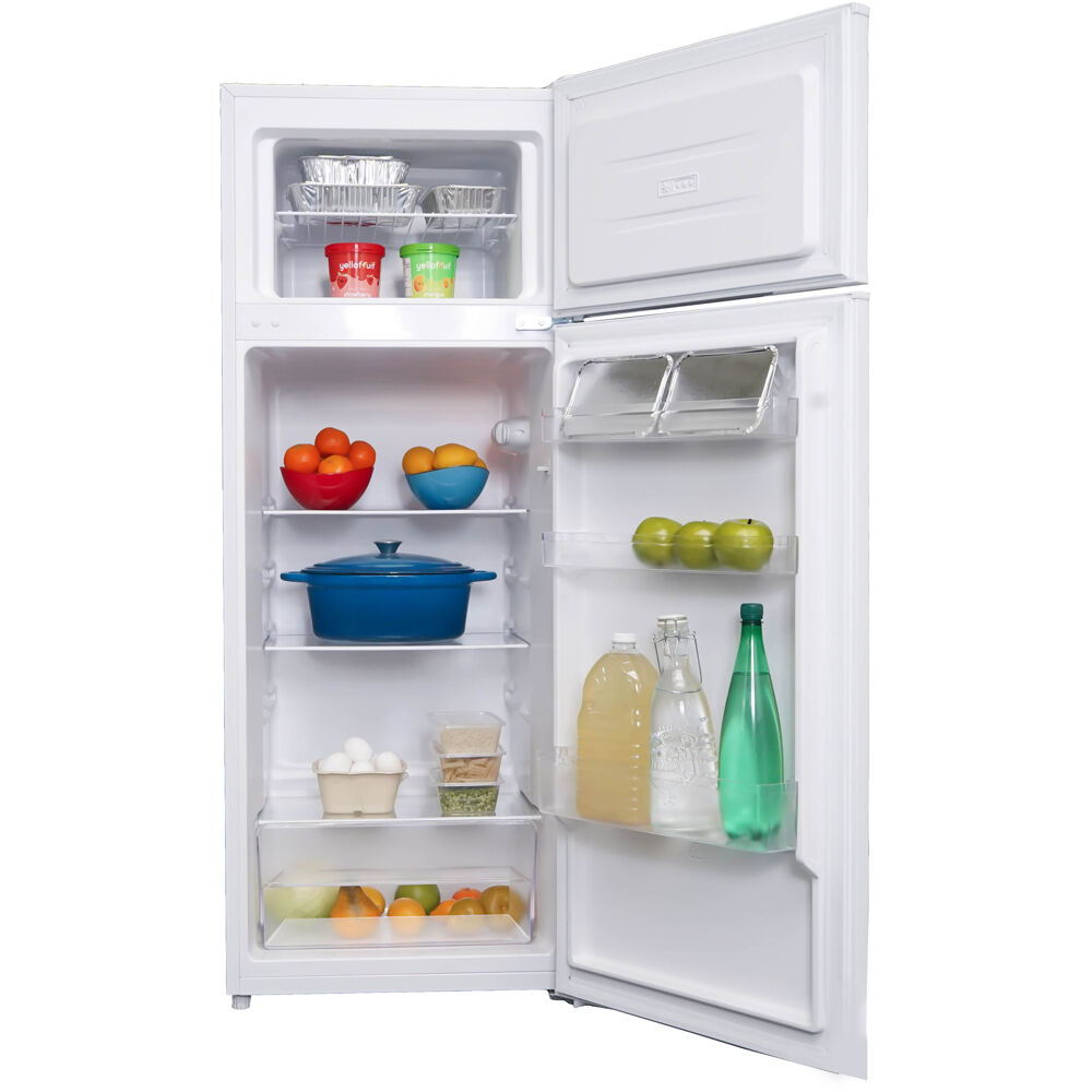 Model: DPF074B2WDB-6 | Danby 7.4 CuFt Refrigerator, Manual Defrost, Crisper w/ Cover, ESTAR