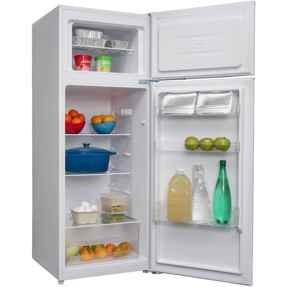 Model: DPF074B2WDB-6 | Danby 7.4 CuFt Refrigerator, Manual Defrost, Crisper w/ Cover, ESTAR