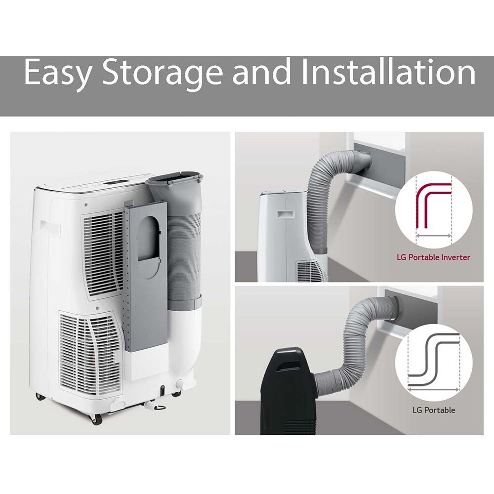 Model: LP1419IVSM | LG 14,000 BTU Portble Air Conditioner (10,000 BTU DOE)