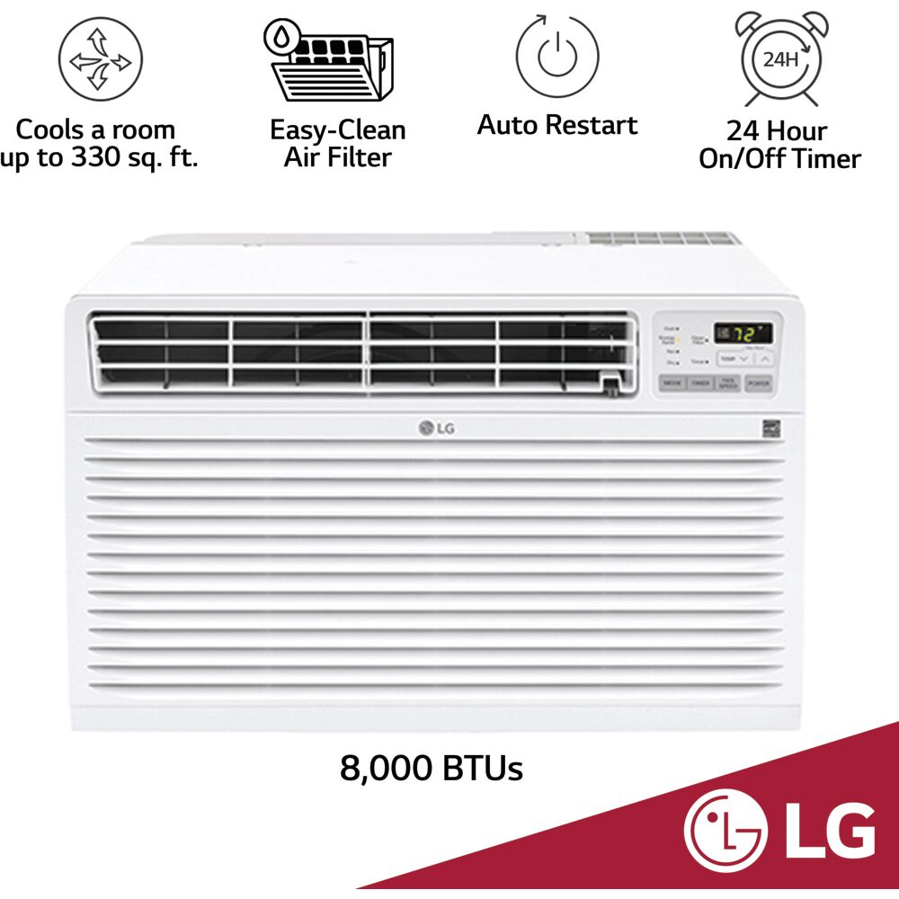 Model: LT0816CER | LG 8,000 BTU Thru-the-Wall Air Conditioner, 115V