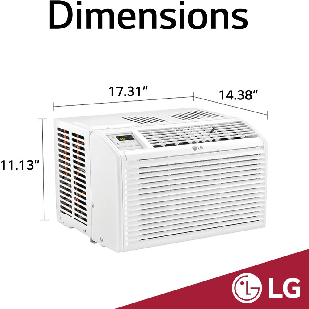 Model: LW6017R | LG 6,000 BTU Window Air Conditioner