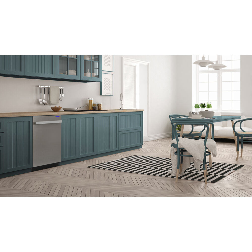 Model: SDW6757ES | Sharp Appliances 24" Top Ctrl Dishwasher, 45 dBA, 3rd Rack