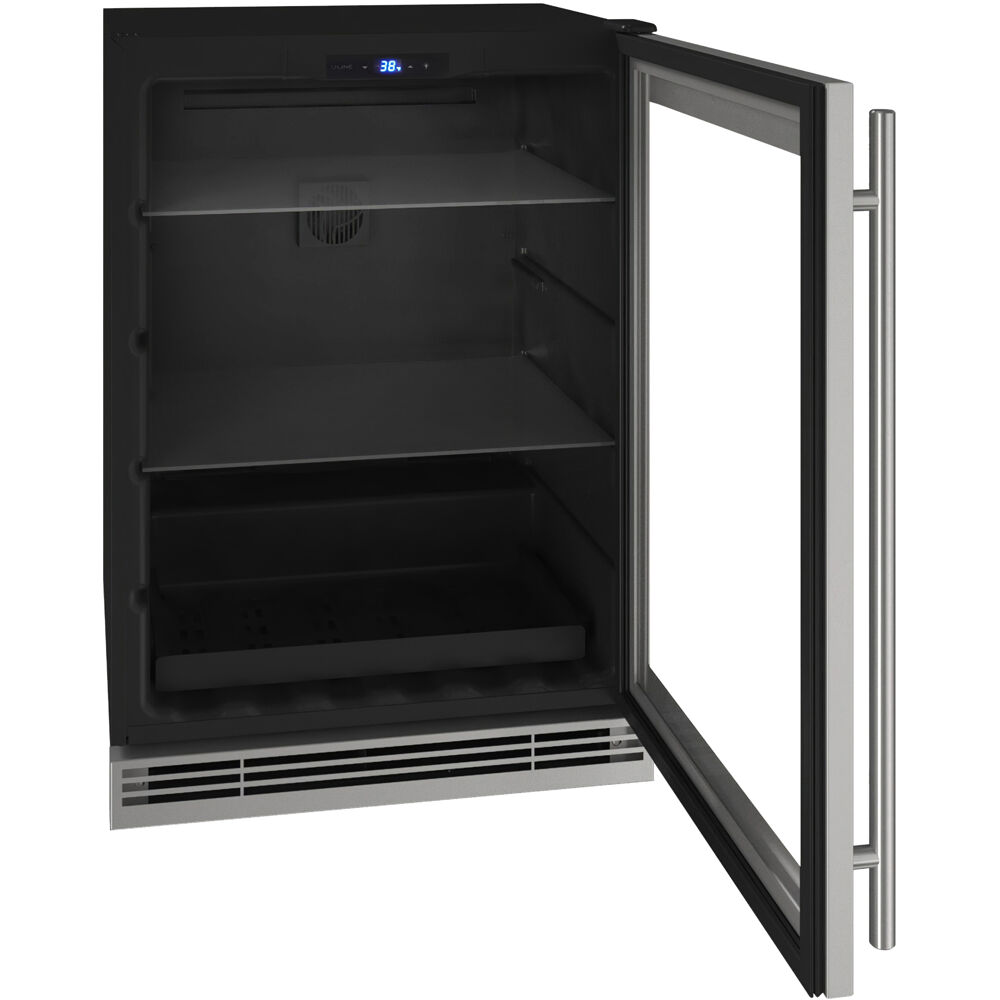 Model: UHRE124-WS01A | U-Line Refrigerator 24", 1 Class, Reversible Hinge