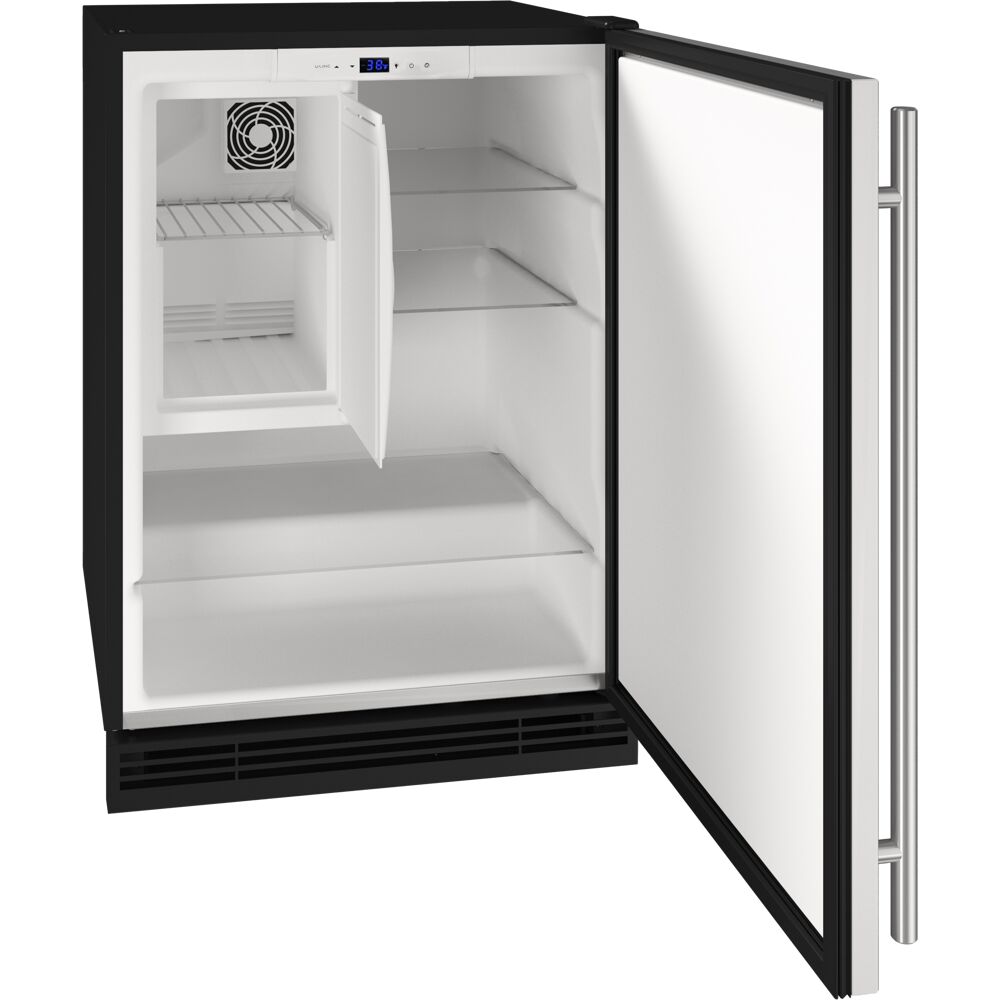Model: UHRE124-WS01A | U-Line Refrigerator 24", 1 Class, Reversible Hinge