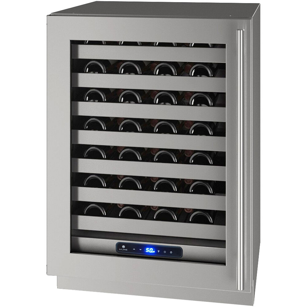 Model: UHWC524-SG51A | U-Line Wine Captain 24", Lock Left Hinge