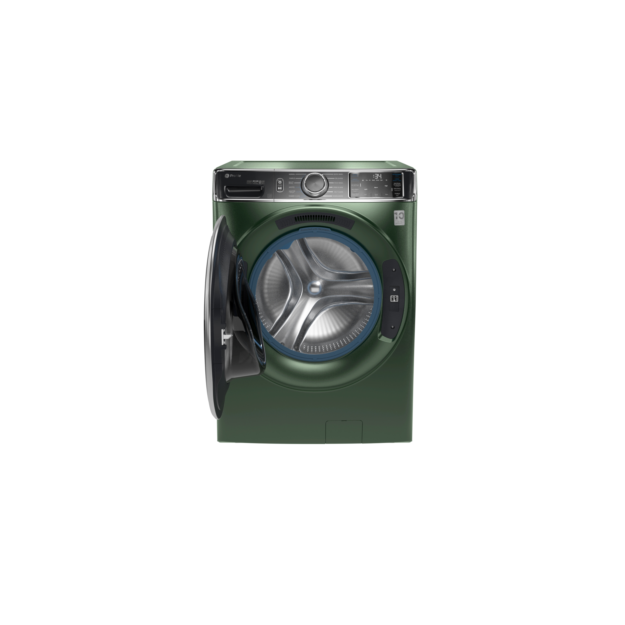 Model: PFW955SPWGN | GE Profile GE Profile™ 5.5 cu. ft. Capacity Smart Front Load ENERGY STAR® Steam Washer with UltraFresh Vent System+ and Smart Wash & Smart Rinse