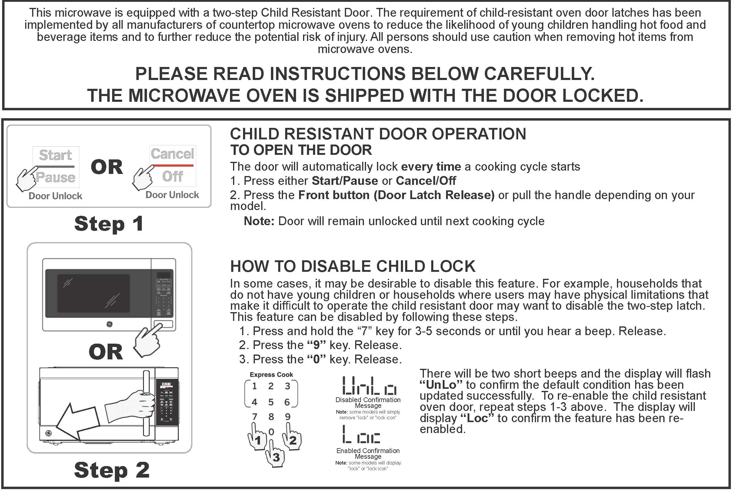 Model: GCST11X1WSS | GE GE® 1.1 Cu. Ft. Capacity Countertop Microwave Oven