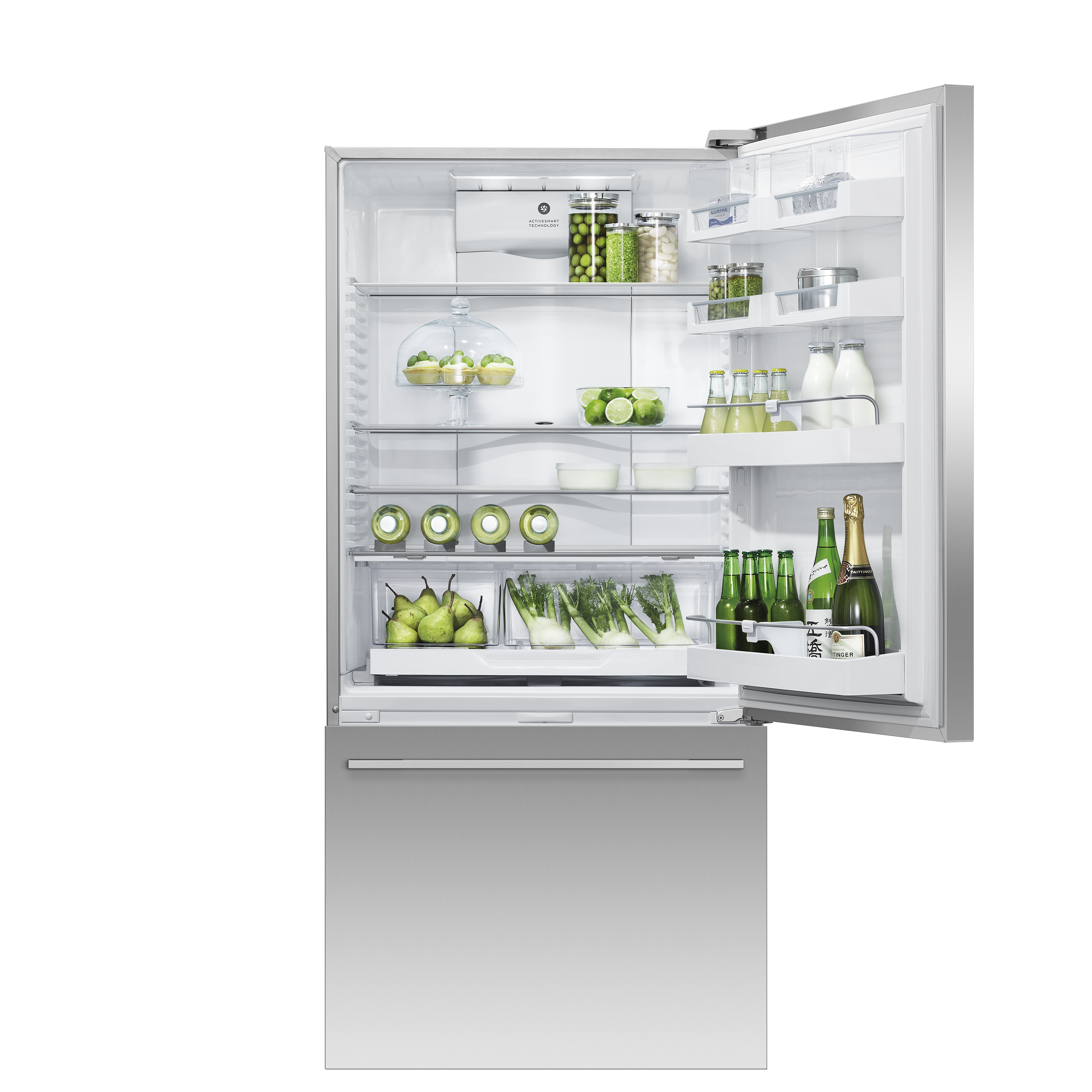 Fisher and Paykel 17.1 cu ft Series 5 Refrigerator Freezer, Ice & Water