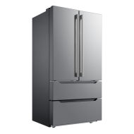 Midea Scratch/Dent 22.5 Cu. Ft. Counter-Depth 4-Door French Door Refrigerator