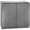 Model: U-3036BVWCINT-60B | U-Line Wine & Bev Combo 36", Frech Door, 3000 Series
