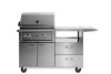 Model: L30R-3-M-NG | Lynx 30" All Ceramic Grill on Mobile Kitchen, NG