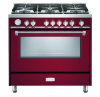 Model: VDFSGG365BU | Verona Designer 36" Gas Single Oven Range - Burgundy