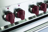 Model: VEKNDEESBU | Verona Color Knob Set for Designer Single Oven Electric Range - Burgundy