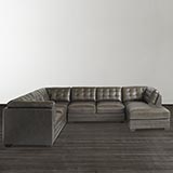 Model: 3730-URSECTE | Bassett Affinity U-Shaped Sectional