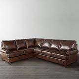 Model: 3103-LSECTLL | Bassett American Casual Montague Large L-Shaped Sectional