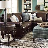 Model: 3959-LCSECTS | Bassett Hamilton L-Shaped Sectional