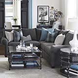 Model: 3989-LSECT | Bassett Alex L-Shaped Sectional