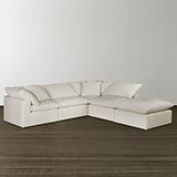 Model: 2631-LSECTFC5 | Bassett Envelop L-Shaped Sectional