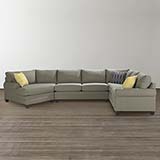 Model: 3851-LBSECT | Bassett CU.2 Cuddler L-Shaped Sectional