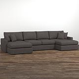 Bassett Allure Double Chaise Sectional