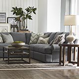 Model: 2607-LSECTS | Bassett Sutton L-Shaped Sectional