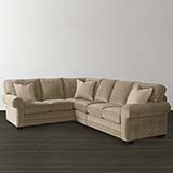 Bassett Custom Upholstery Large L-Shaped Sectional
