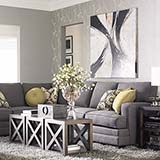 Bassett Custom Upholstery XL L-Shaped Sectional