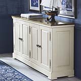 Model: 4015-0309 | Bassett Bench*Made Maple Four Door Hawkins Huntboard