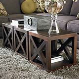 Model: 6669-0625 | Bassett Axis Cube Table
