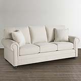 Model: 7000-72F | Bassett Custom Upholstery Large Sofa