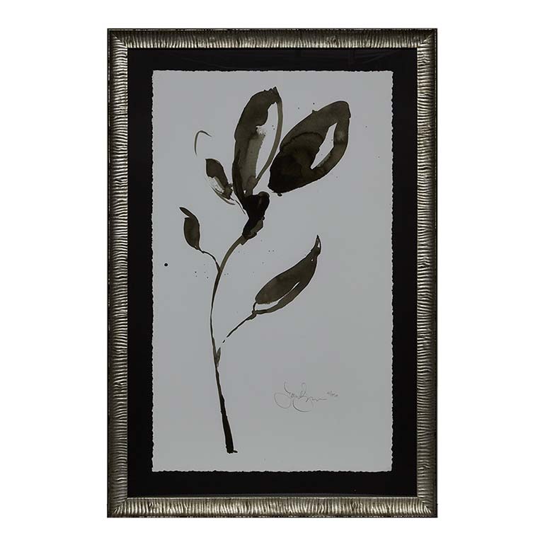 Bassett Solitary Sumi-e I