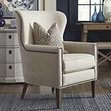 Model: 1184-02FF | Bassett Victoria Accent Chair