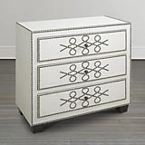 Model: 6F38-0630 | Bassett Presidio Linen Bachelor's Chest