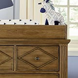 Model: 5843-GR18 | Bassett Brookdale Gallery Rail