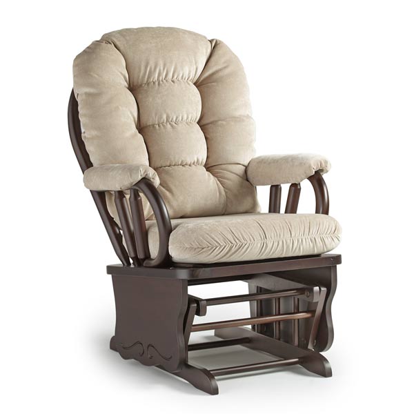 cherry glider rocker