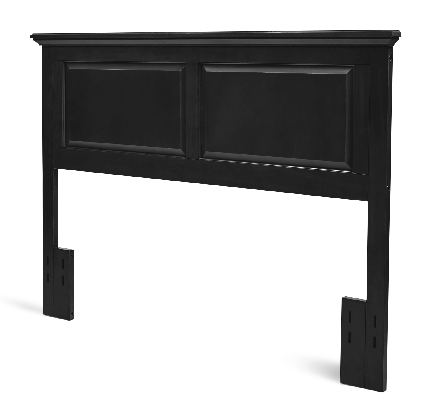 Model: HB45-CE | Mantua Full/Queen Cottage Style Headboard in Ebony Finish