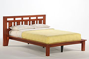 Night and Day Carmel Bed - Cherry Finish