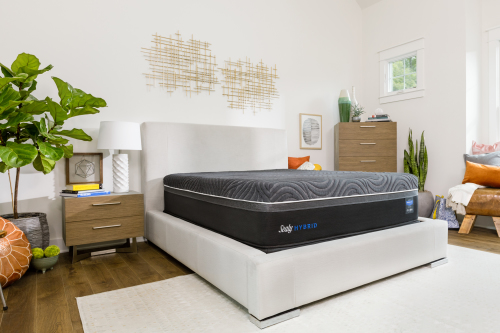 Sealy - 52335462 - Sealy Posturepedic Hybrid Premium Silver Chill Plush-California King-52335462
