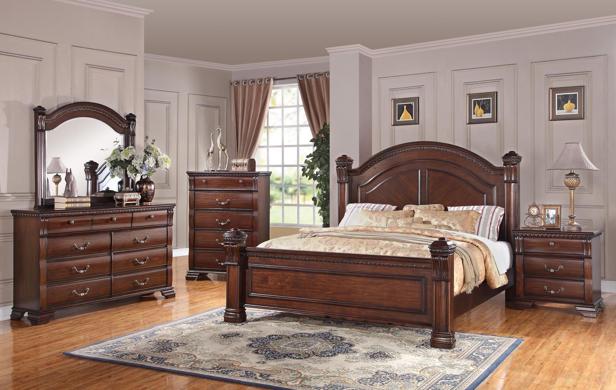 Model: 527 Casablanca Queen BED COMPLETE | Crossroads Furniture 527 Casablanca Queen BED COMPLETE; Queen HB, FB, Rails & Slats