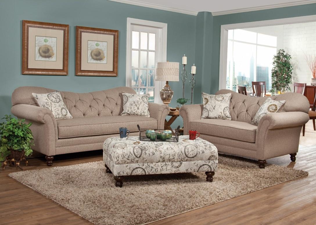 Crossroads Furniture 8750 Abington Sofa