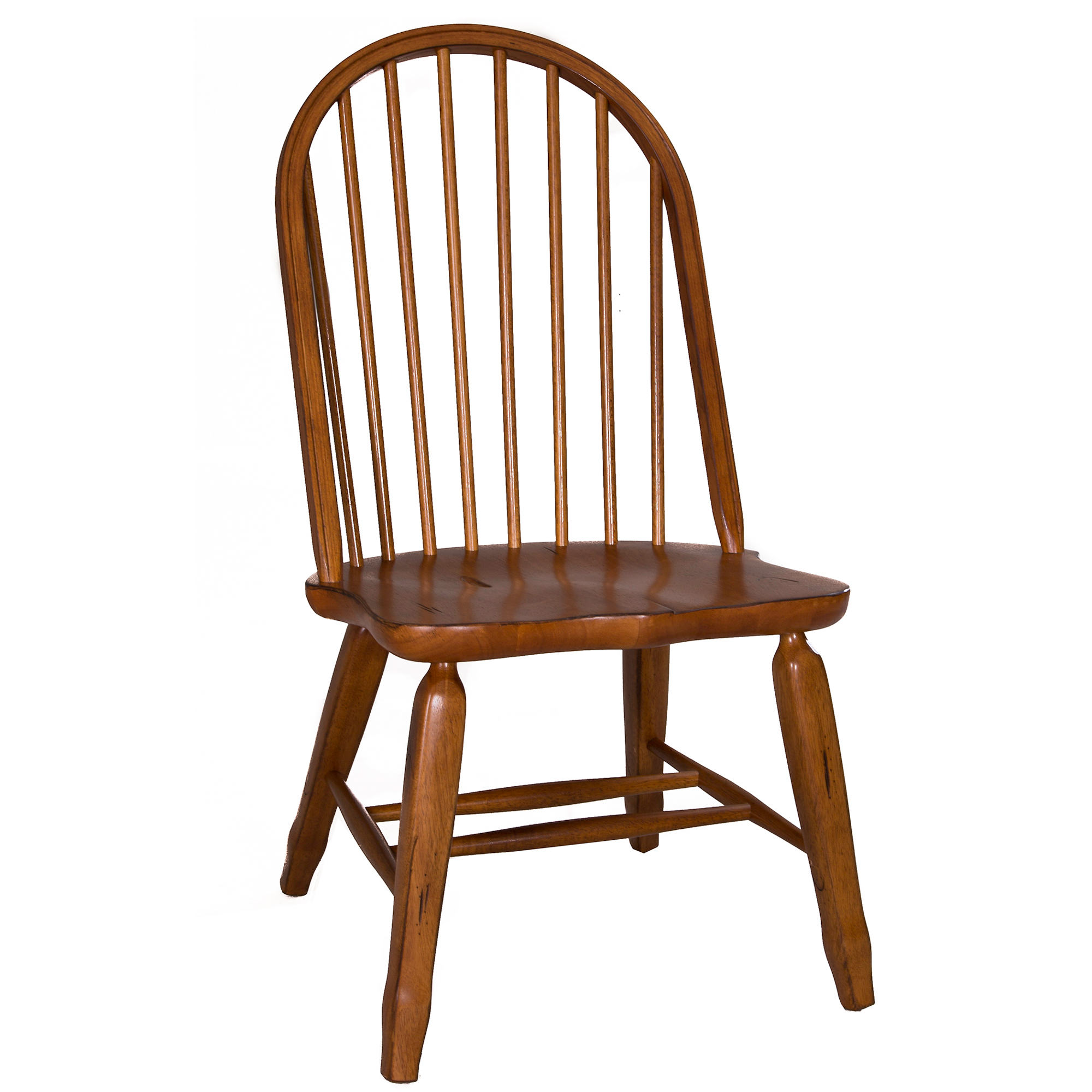 Model: 17-C2050 | Liberty Furniture Bow Back Side Chair -  Oak