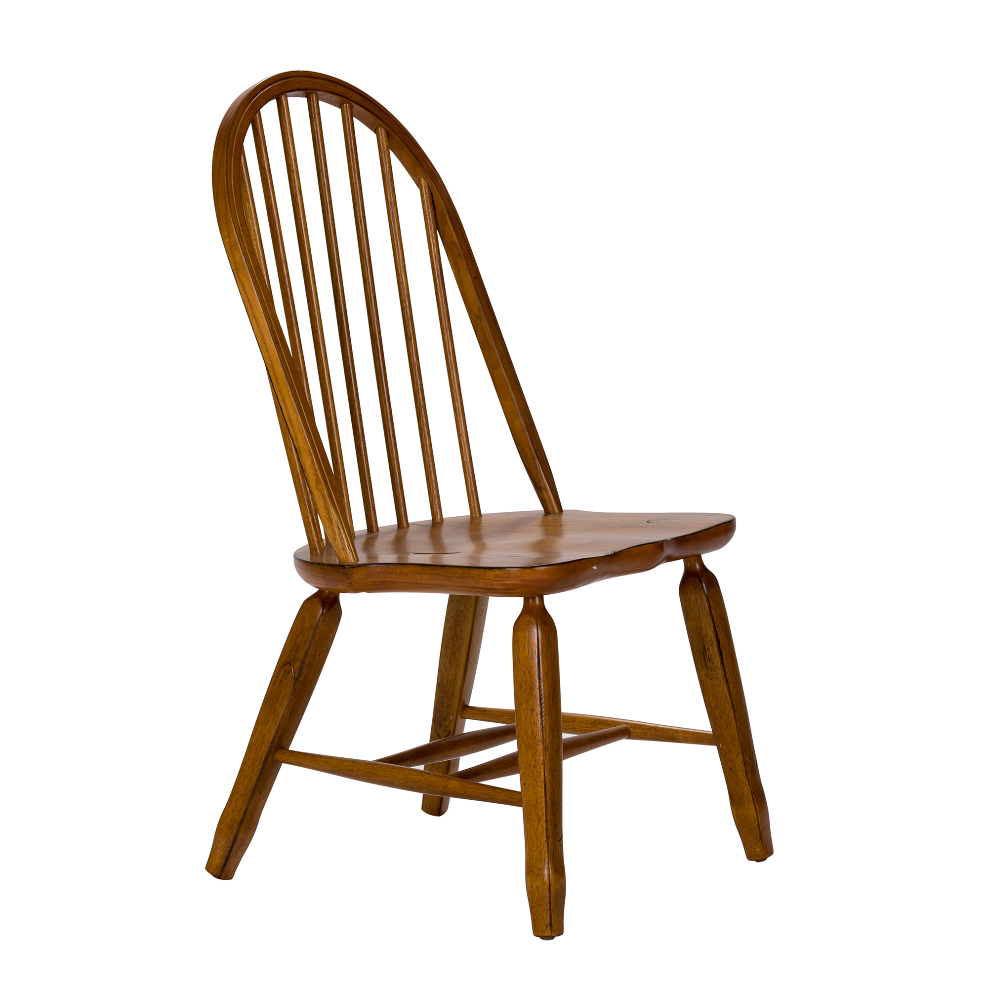 Model: 17-C2050 | Liberty Furniture Bow Back Side Chair -  Oak