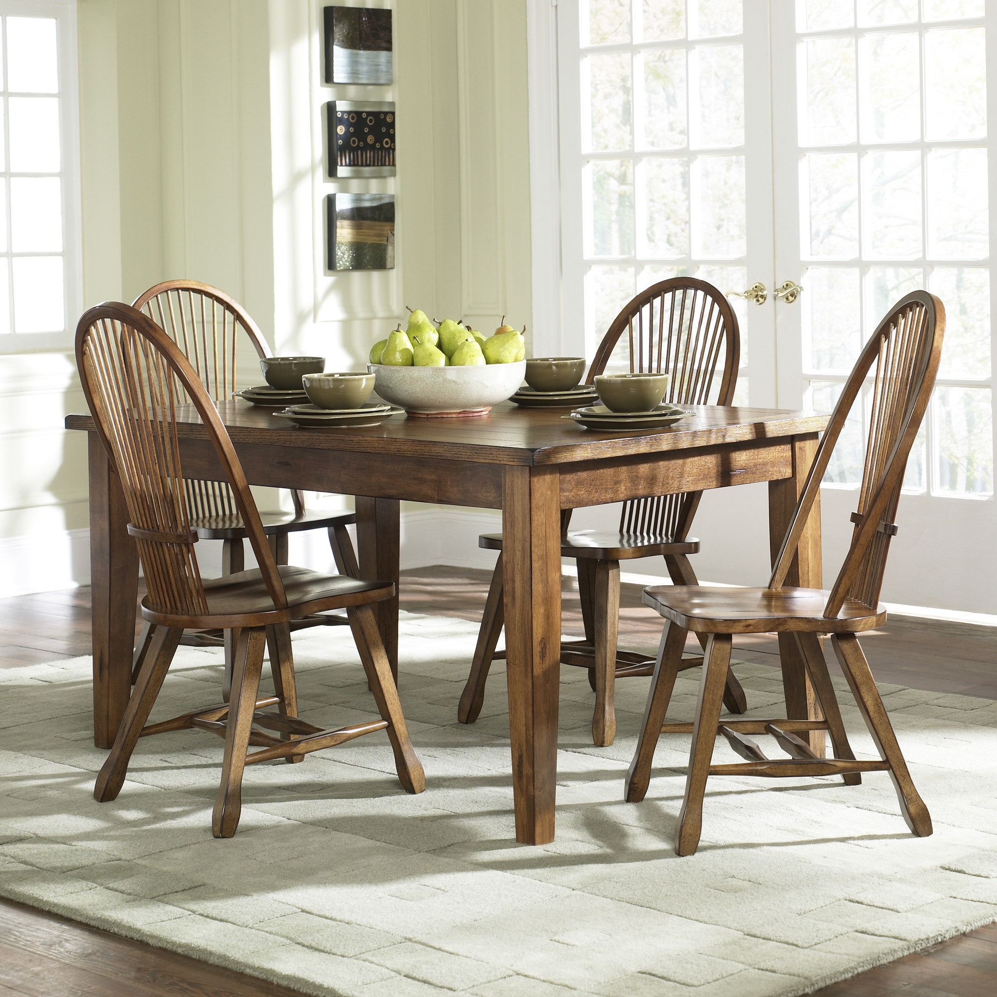 Liberty Furniture Rectangular Leg Table - Oak